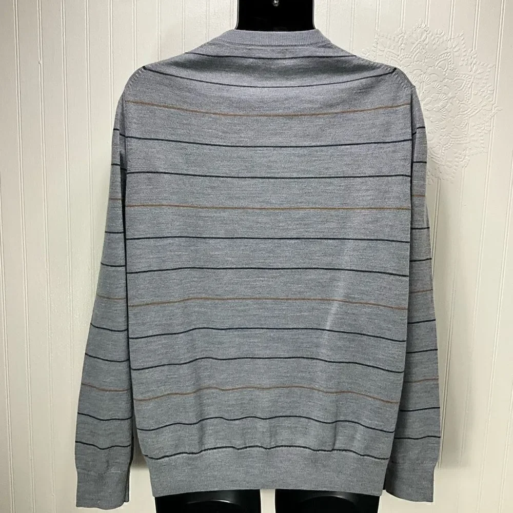BANANA REPUBLIC 100% Merino Wool Crewneck Sweater